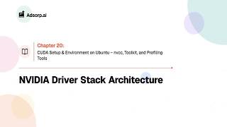 20.4 | NVIDIA Driver Stack Architecture