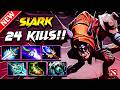 24 Kills!! Dota 2 SLARK Gameplay | SLARK DOTA 2 Gameplay | Slark Carry Build Pro Gameplay Guide 7.41