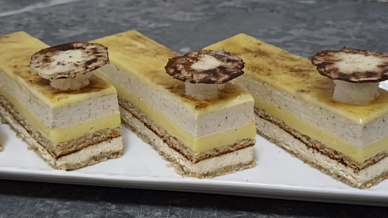 الدرس السادس الباتيسري العالمية Fraîcheur Praliné Citron 🍋