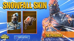 snowfall skin is revealed the prisoner fortnite season 7 week 9 secret skin confirmed duration 2 11 - fortnite season 7 snowfall skin stage 4 location