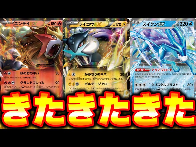 エンテイ　スイクン　ライコウ　ウガツホムラ　ウネルミナモ　タケルライコ 6連番 エンテイ スイクン ライコウ ウガツホムラ ウネルミナモ