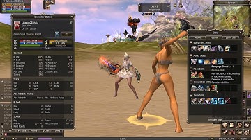 Lineage 2 Rampage shield test - hidden ability skill