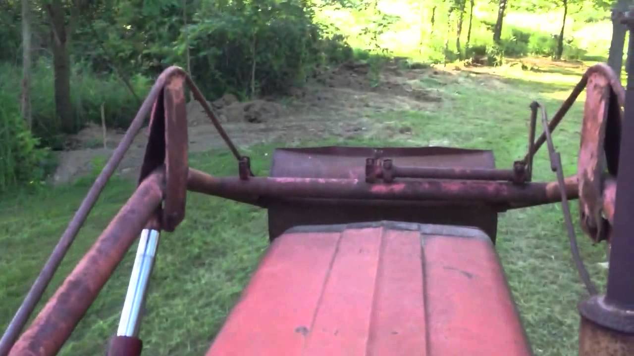 Massey Ferguson 135 Multipower with Trip Bucket Loader Model MF 38 YouTube