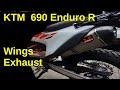 KTM 690 Enduro R - Wings Exhaust