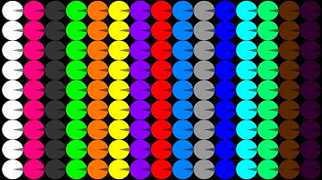 The Pacman - Ball Sorters Marble Race ASRM 04 in Algodoo