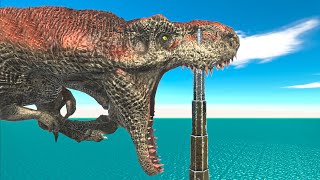 Epic Spike Trap and Reach The Evolution Gate - Animal Revolt Battle Simulator