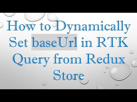 How to Dynamically