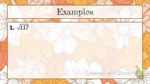 Radical Functions - Introduction