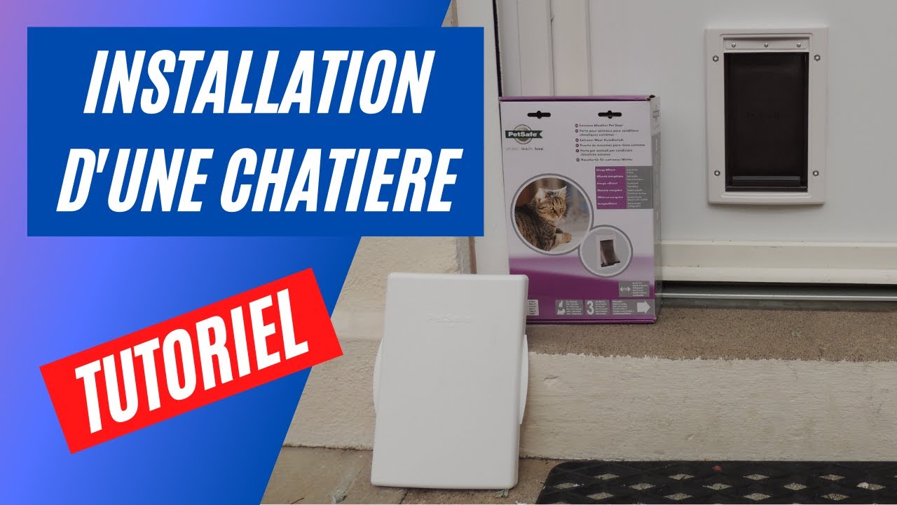 Comment installer une chatière. YouTube