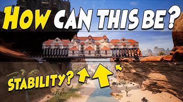 Bridge Mansion Not Needing Stability | CONAN EXILES