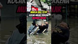 Bali Lagi Banjir, Tapi Reaksi Warganya Bikin Ngakak