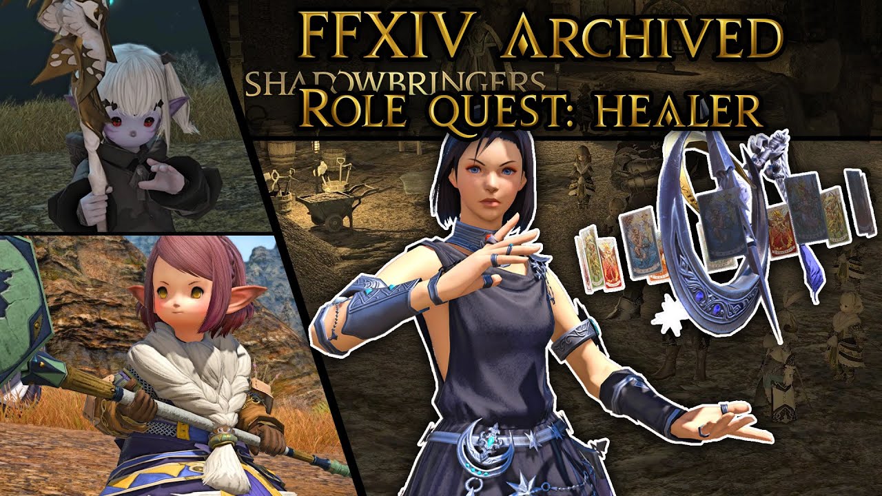 FFXIV Archived: Shadowbringers Healer role quest