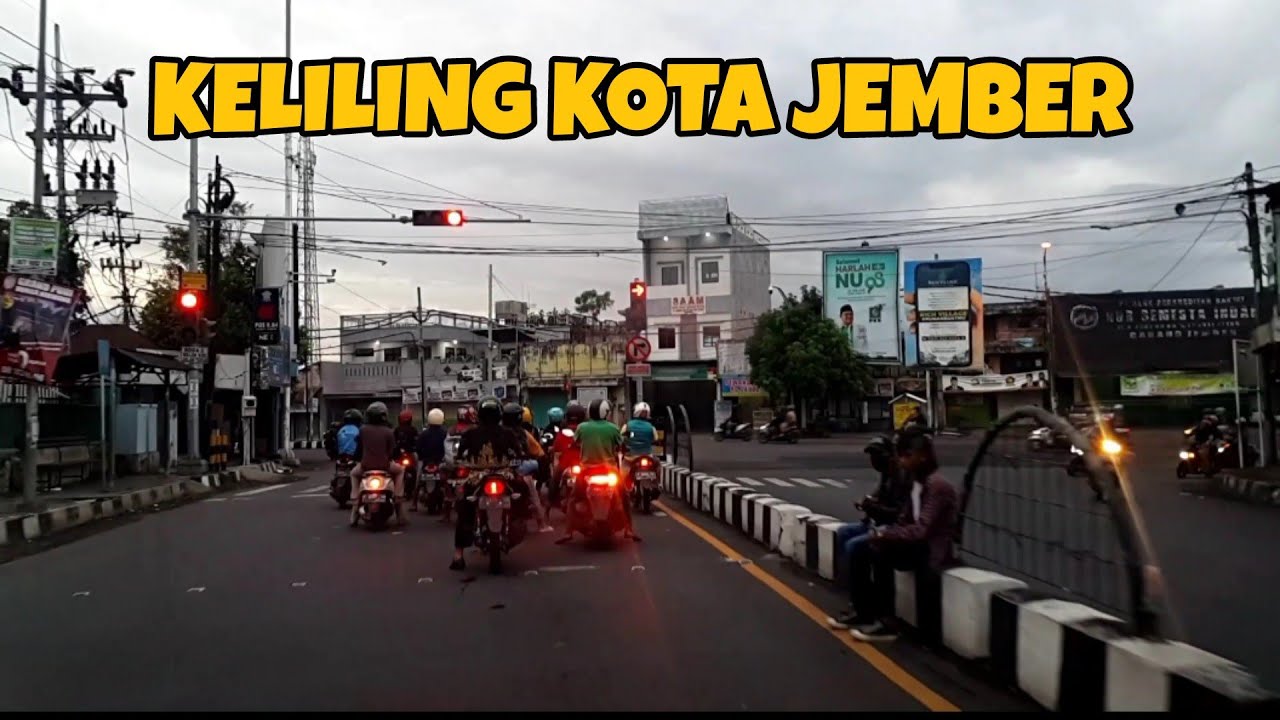 PENGEN TAU KOTA JEMBER???KONDISI JALANAN TERKINI KOTA JEMBER
