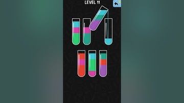 Water color sort Gameplay | Android games | Asmr games | Smile ASMR