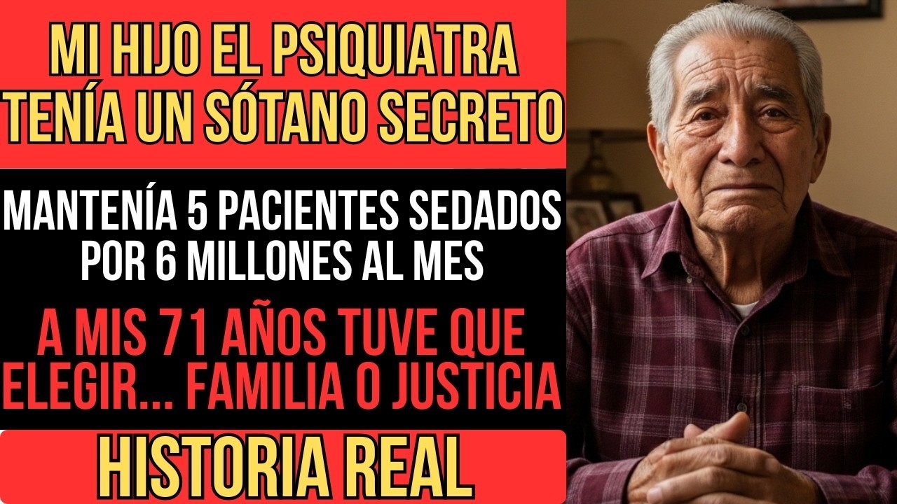 MI HIJO PSIQUIATRA ESCONDÍA UN SECRETO TERRIBLE EN SU SÓTANO   NO VAS A CREER LO QUE VI