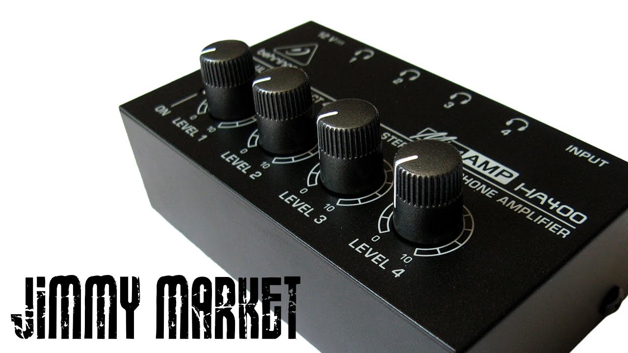 Behringer HA400 Headphone Amp Review Jimmy Market [ENG SUBS] YouTube