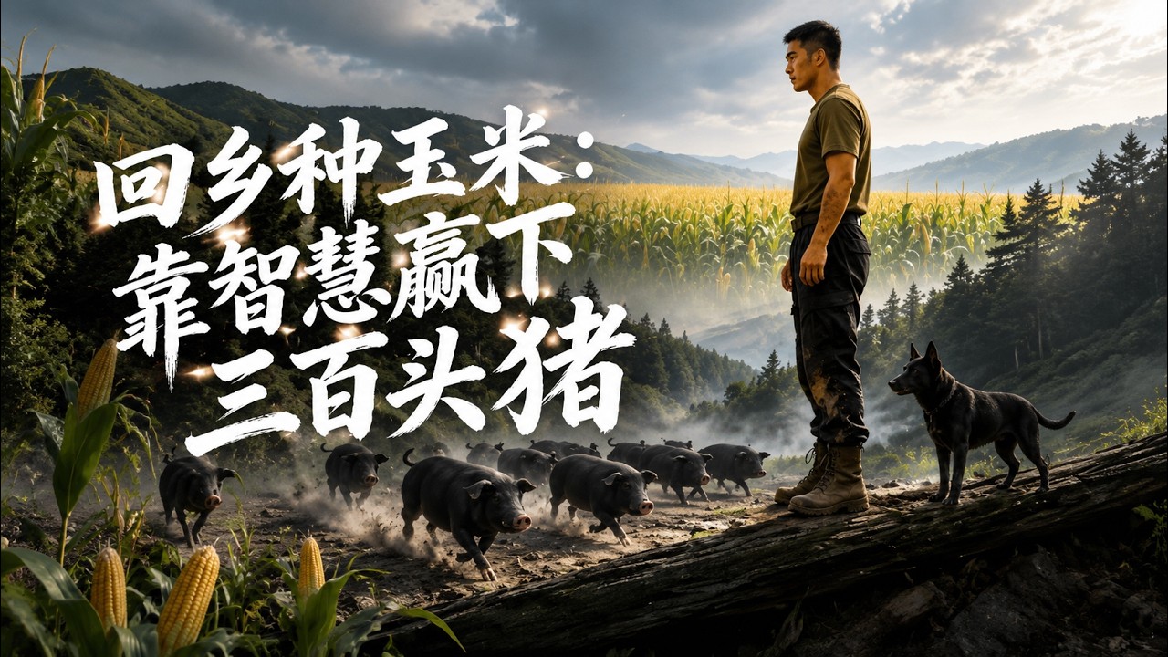 回鄉種玉米：靠智慧贏下三百頭豬