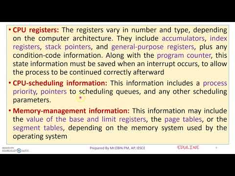 MODULE 2 - TOPIC 3 - PROCESS CONTROL BLOCK (PCB)