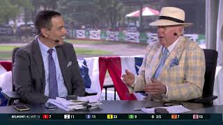 Tom Durkin joins the America's Day at the Races Set