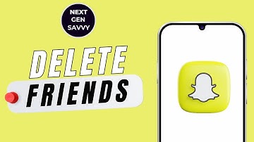 How To Delete Friends On Snapchat