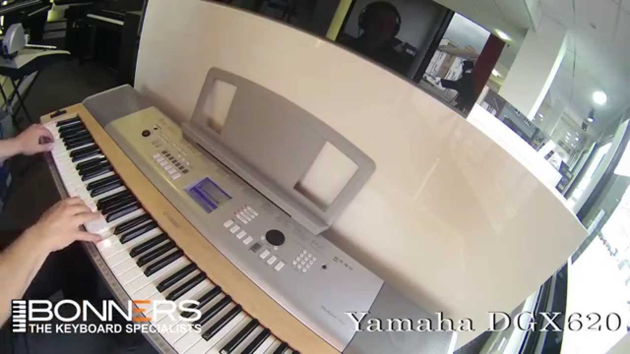 Yamaha DGX620 Demo - YouTube