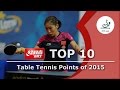 ITTF Top 10 Table Tennis Points of 2015, presented by DHS