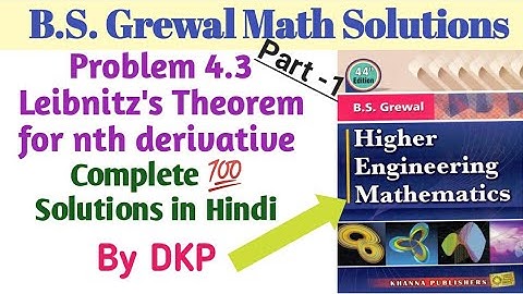 Problem 4.3- Leibnitz
