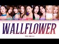 TWICE 트와이스 &quot; WALLFLOWER &quot; Lyrics (ColorCoded/ENG/HAN/ROM/가사)