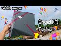 Ground Kite Fighting With Friends 🪁🪁#video #vlog #kite #shorts #youtube #viral #kites