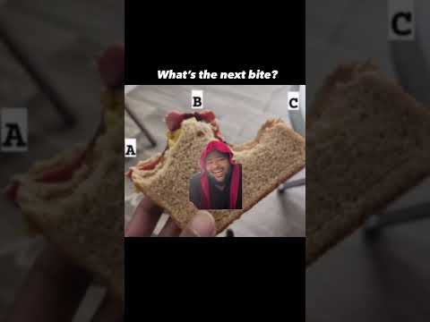 The next bite is C 😂.