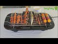 Electric BBQ Grill Teppanyaki Plate Non-stick Surface Hot Plate Kitchen 3-5 Per Electric BBQ Grill Teppanyaki Plate Non-stick Surface Hot Plate Kitchen 3-5 Per