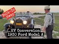 The Model E - 1930 Ford Model A Roadster All Electric EV Bolt In Conversion. Tesla battery & Hyper9.