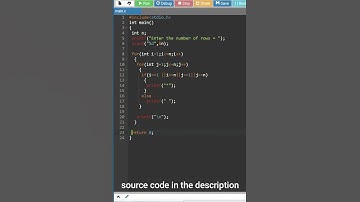 how to print hollow square pattern in c #short