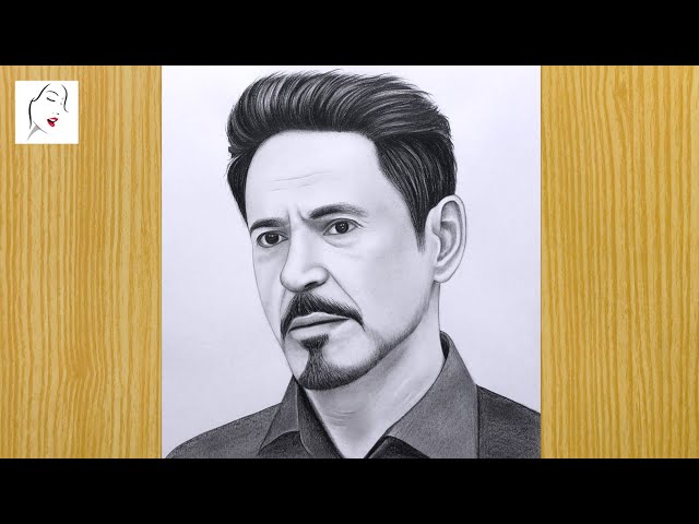 Iron Man  Tony Stark  Pencil Sketch by jackcushnan on DeviantArt