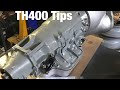 Turbo 400 Tips