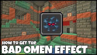 How To Get The BAD OMEN EFFECT In MINECRAFT 1.21
