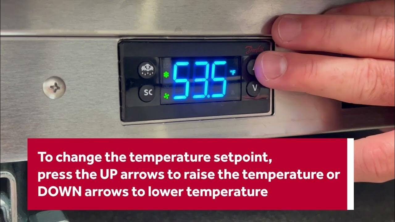 How to Change Setpoint Temperature on a BeverageAir Kegerator YouTube