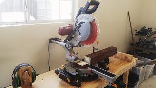 Unboxing, setting up, testing, first impressions, and long-term review of the Harbor Freight 12" Sliding Compound Miter Saw. This is 