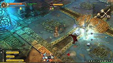 Tree of Savior Cryomancer Snow Rolling