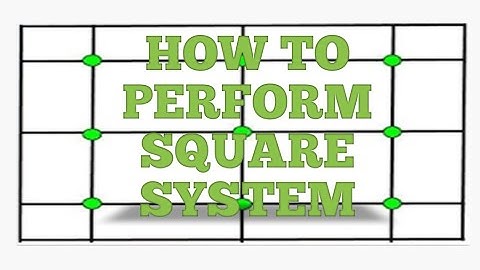 HOW TO PERFORM LAY OUT(SQUARE SYSTEM) OF PLANTING SYSTEM IN A SMALL AREA