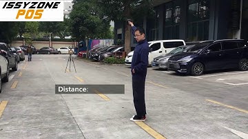 ISSYZONEPOS IPDA051 Android PDA UHF RFID reading test performance test