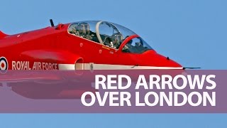 Cockpit Footage of The Red Arrows Flying Over London for the Olympics Opening Ceremony