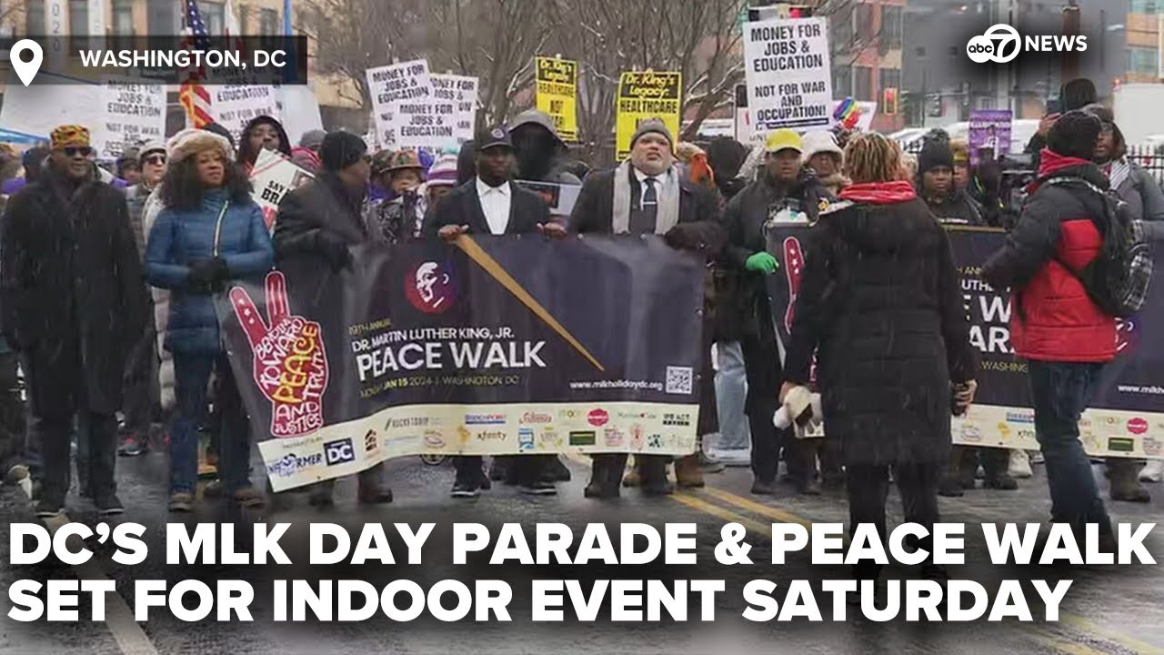 D.C.'s 20th annual Martin Luther King Junior Peace Walk and Parade ...