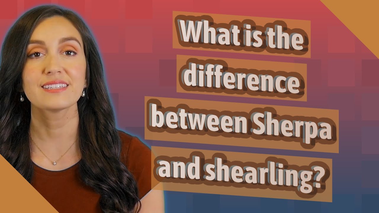 What is the difference between Sherpa and shearling? YouTube