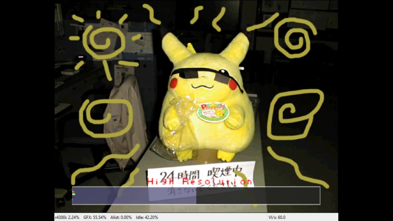 N64 Leaked Demo "highreso" - Texture Resolution Showcase