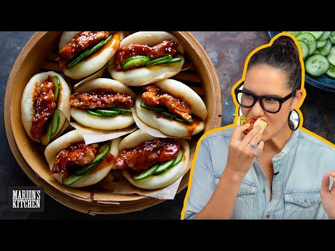 видео: My EPIC Korean Fried Chicken Bao Buns | Marion's Kitchen