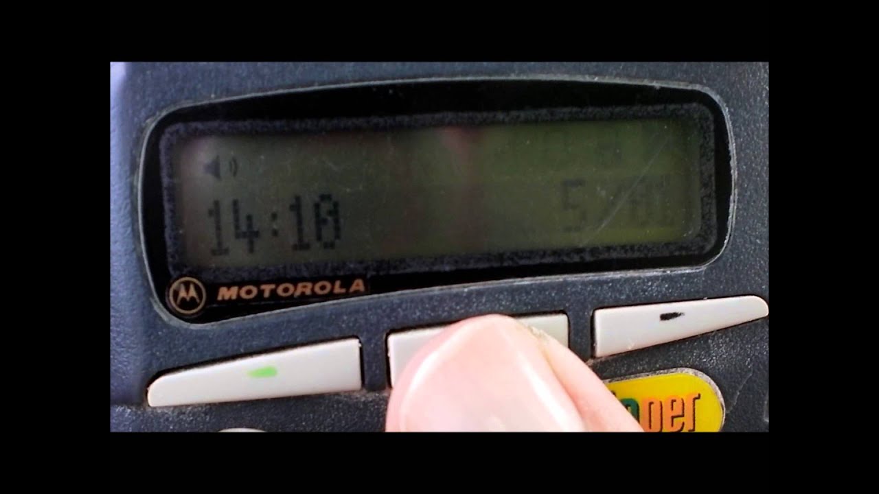 Motorola SkyTel Talkabout Pager A06ERB5806AA - Beeper D'occasion