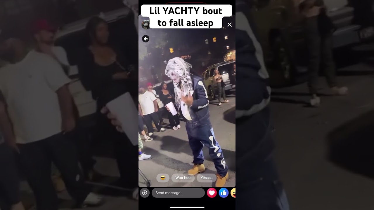 LIL YACHTY in Zombie🧟‍♂️ Mode For Skrilla music video 