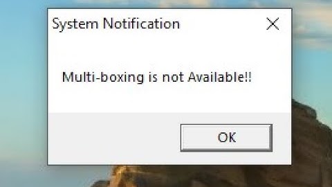 Cách khắc phục lỗi không đăng nhập được vào game mini world