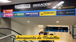 ATERRIZAJE EN EL AEROPUERTO DE MEDELLÍN, COLOMBIA